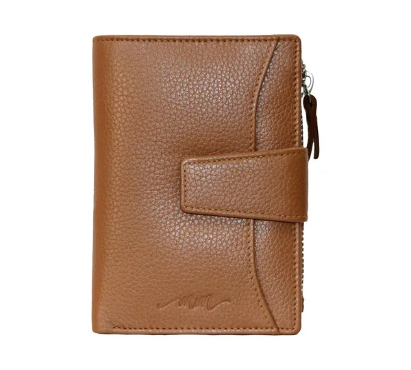 Tan_Leather_Bifold_Wallet_For_Women