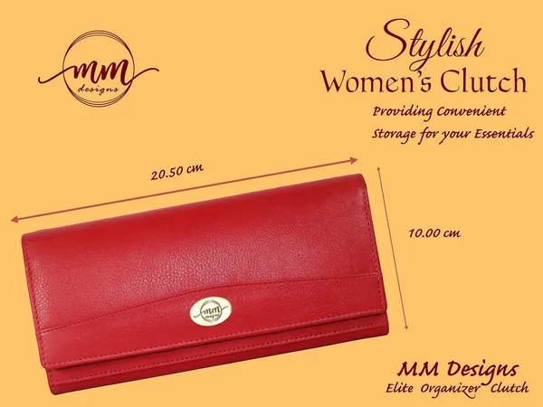 Red_Leather_Clutch_Wallet_For_Women