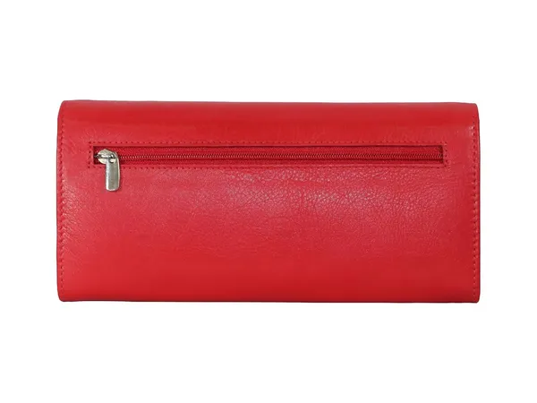 Red_Leather_Clutch_Wallet_For_Women