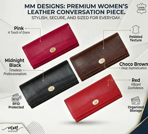 Choco_Brown_Leather_Clutch_Wallet_For_Women