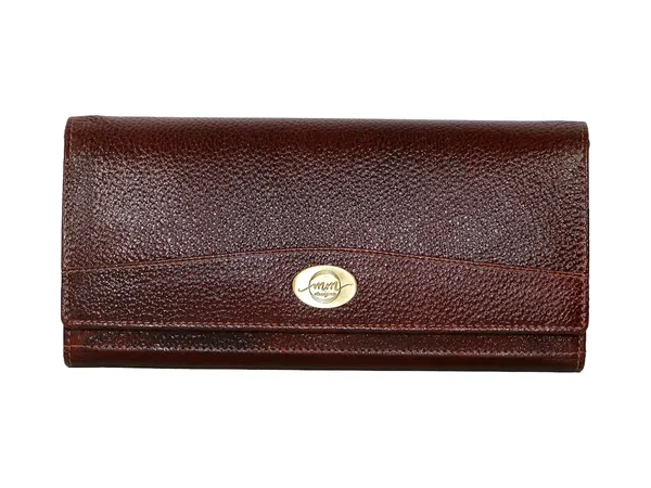 Choco_Brown_Leather_Clutch_Wallet_For_Women