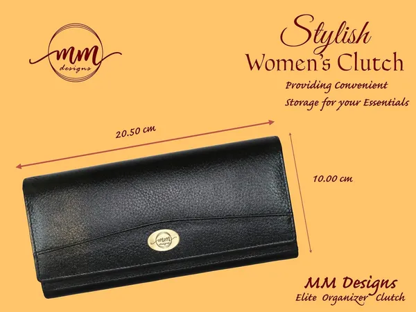 Black_Leather_Clutch_Wallet_For_Women
