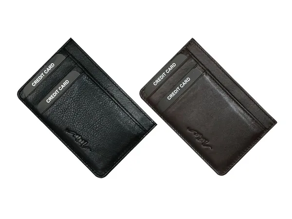 Black_Brown_Leather_Card_Holder_Wallet