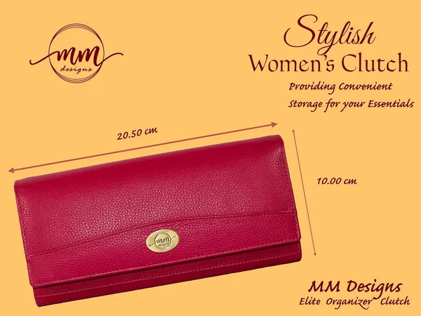 Pink_Leather_Clutch_Wallet_For_Women