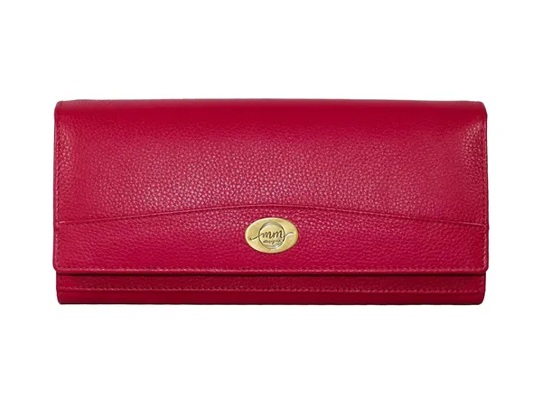 Pink_Leather_Clutch_Wallet_For_Women