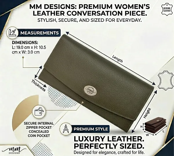 Olive_Green_Leather_Rfid_Purse_Wallet