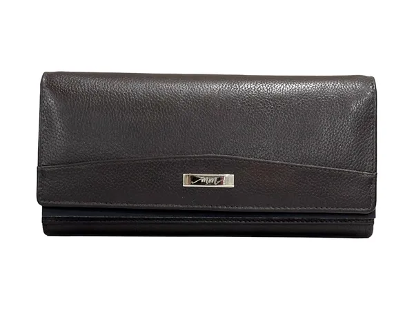 Dark_Brown_Leather_Long_Purse_Wallet_For_Women