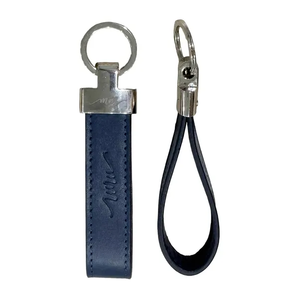 Navy_Blue_And_Wine_Red_Leather_Key_Chain_Set