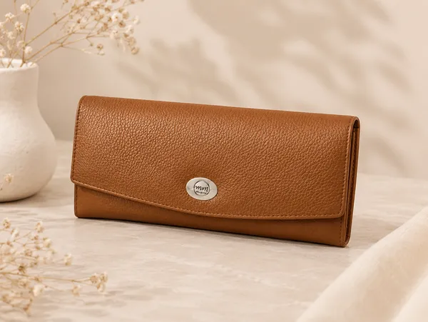 Tan_Leather_Rfid_Purse_Wallet_For_Women