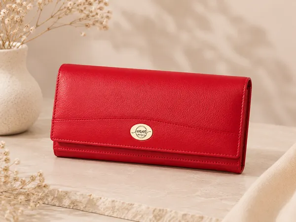 Red_Leather_Clutch_Wallet_For_Women