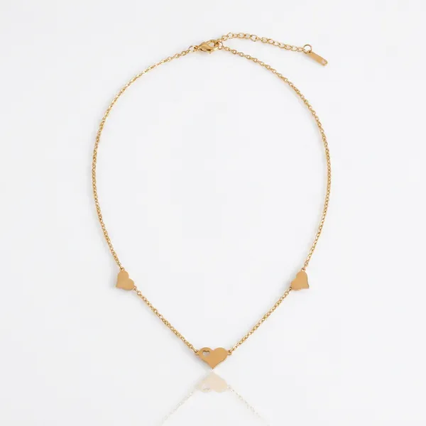 Gold_Plated_Triple_Heart_Chain_For_Women