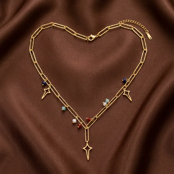 Gold_Double_Layer_Star_Charm_Multicolor_Bead