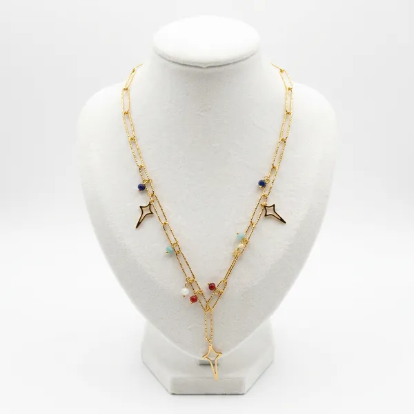 Gold_Double_Layer_Star_Charm_Multicolor_Bead