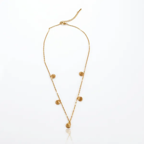 Gold_Plated_Seashell_Charm_Chain_For_Women