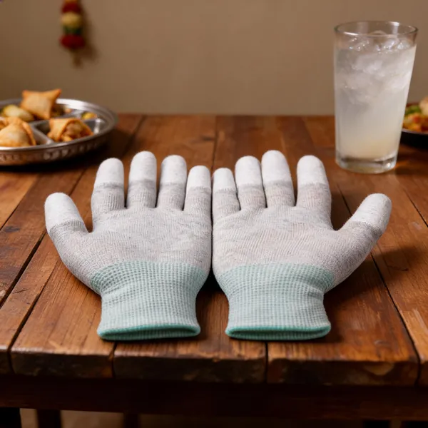 Multicolor_Esd_Nylon_Antistatic_Hand_Gloves_For_Electronic_Repair