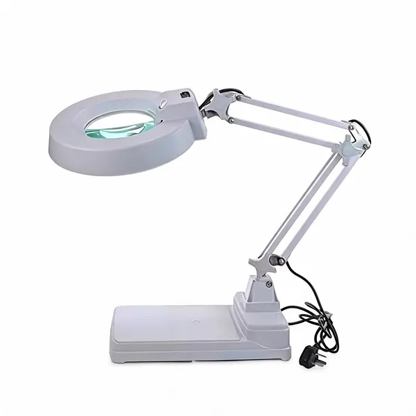 Multicolor_Tabletop_Magnifier_Lamp_For_Industrial_&_Electronic_Repair