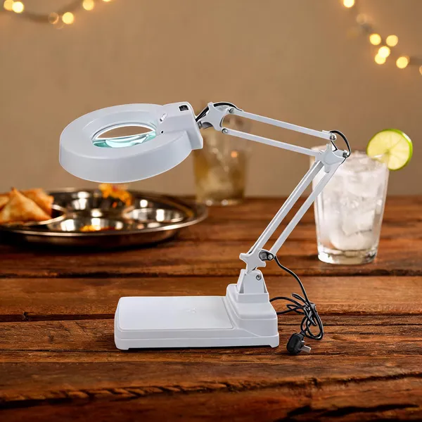 Multicolor_Tabletop_Magnifier_Lamp_For_Industrial_&_Electronic_Repair