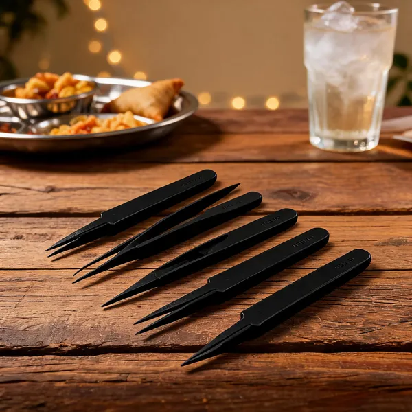 Multicolor_Esd_Antistatic_Plastic_Tweezer_Set_Of_5