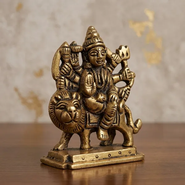 Brass_Traditional_Durga_Seated_On_Lion_Religious_Idol