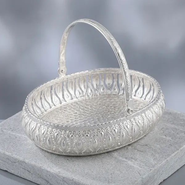 Metal_Decorative_Cutwork_Boat_Shaped_Basket