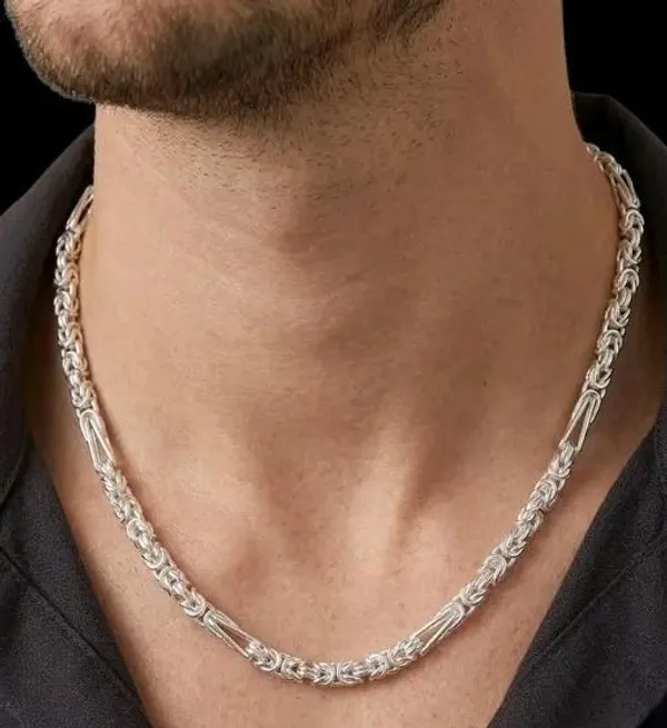 Silver_Plated_Metal_Premium_Chain_For_Men