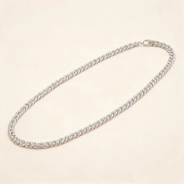 Silver_Plated_Metal_Premium_Chain_For_Men