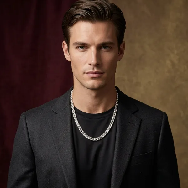 Silver_Plated_Metal_Premium_Chain_For_Men