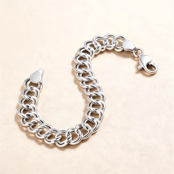 Silver_Plated_Metal_Premium_Bracelet_For_Men