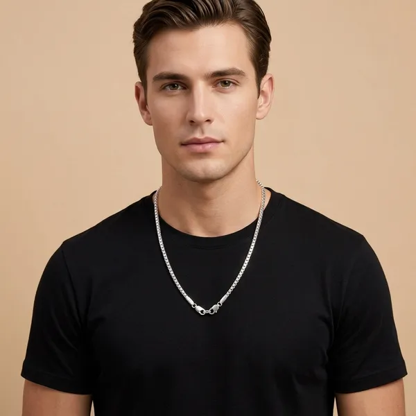 Silver_Plated_Metal_Premium_Chain_For_Men
