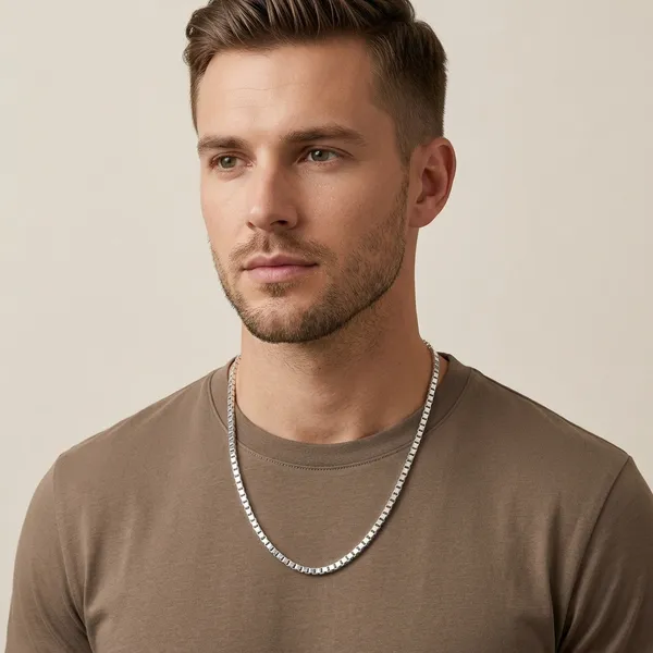 Silver_Plated_Metal_Premium_Chain_For_Men