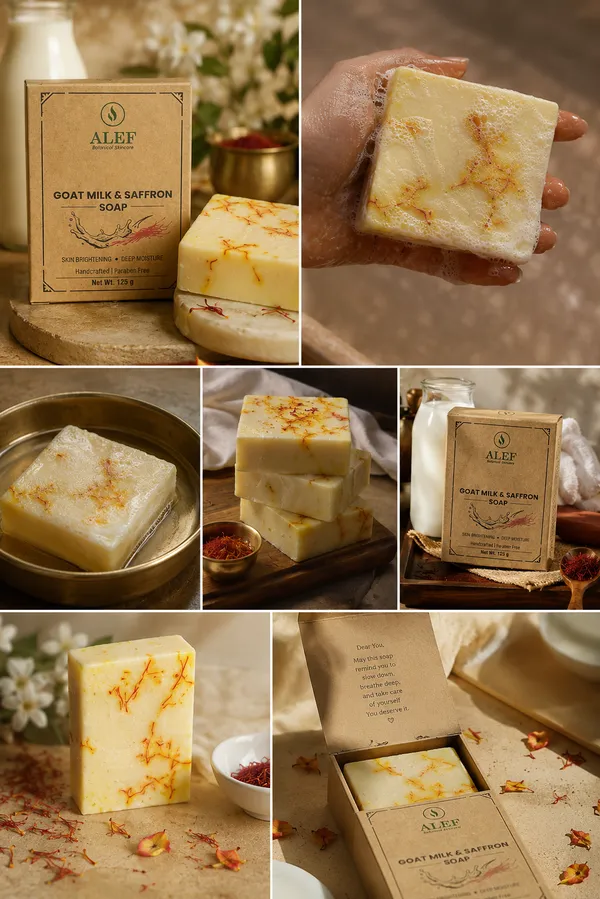 Alep_Goat_Milk_&_Saffron_Soap_-_Pack_Of_3_X_125_Gm