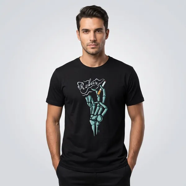 Black_Premium_Cotton_T-Shirt_For_Men_And_Boys