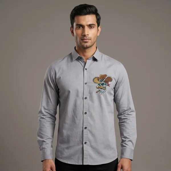 Grey_Premium_Cotton_Shirt_For_Men_And_Boys