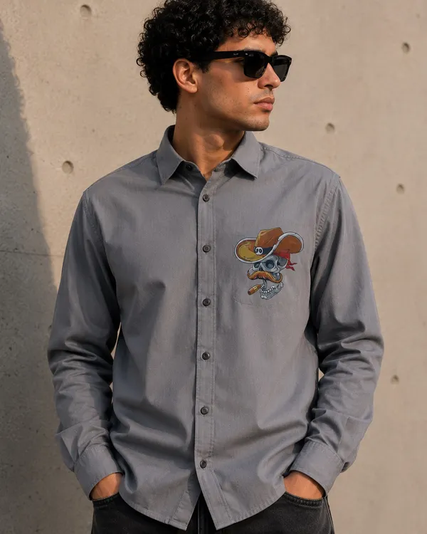 Grey_Premium_Cotton_Shirt_For_Men_And_Boys