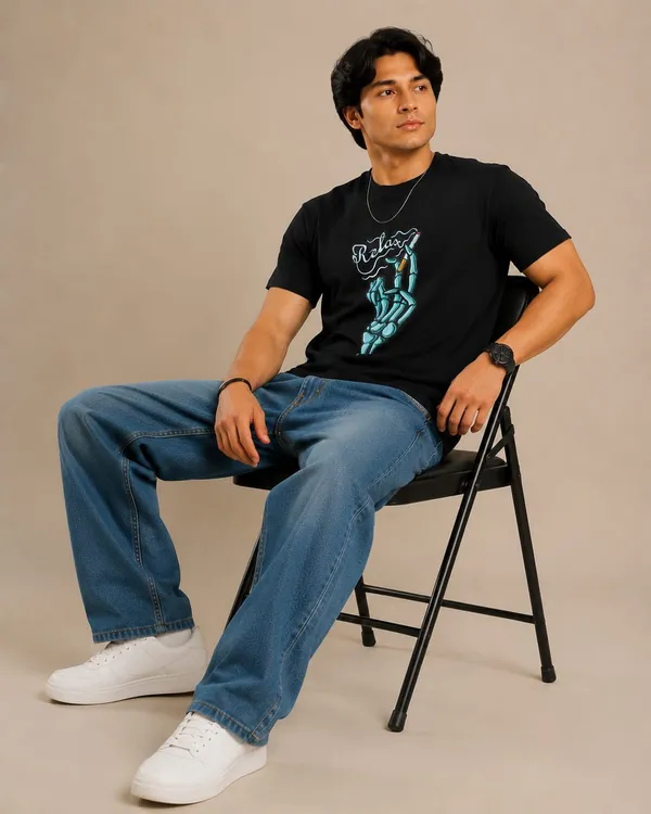 Black_Premium_Cotton_T-Shirt_For_Men_And_Boys