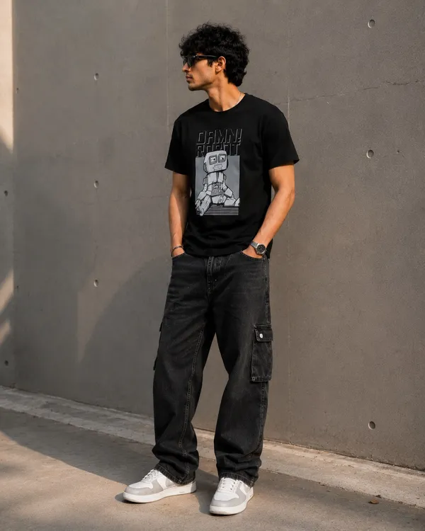 Black_Premium_Cotton_T-Shirt_For_Men_And_Boys