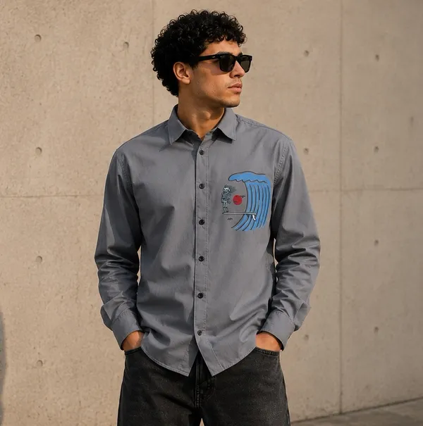 Grey_Premium_Cotton_Shirt_For_Men_And_Boys