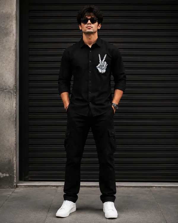Black_Premium_Cotton_Shirt_For_Men_And_Boys