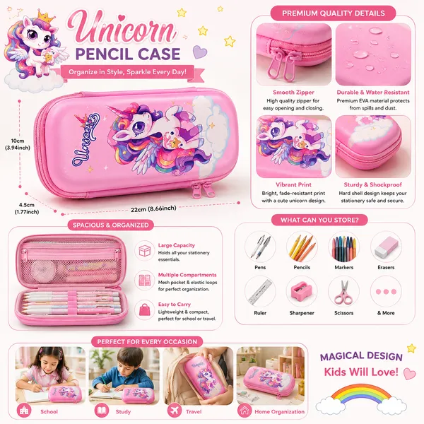 Pink_Eva_Hardshell_Unicorn_Print_Pencil_Case_For_Girls