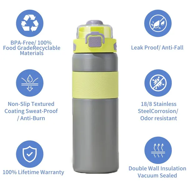 Inkberry_Grey_Yellow_Stainless_Steel_Flip-Top_Sports_Water_Bottle
