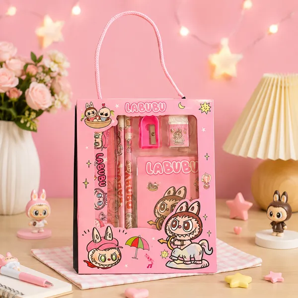 Pink_Labubu_Character_Stationery_Gift_Set_With_Notebook_And_Accessories