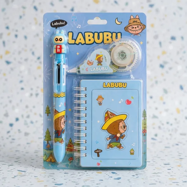Inkberry_Purple_Labubu_Character_Stationery_Gift_Set_For_Kids