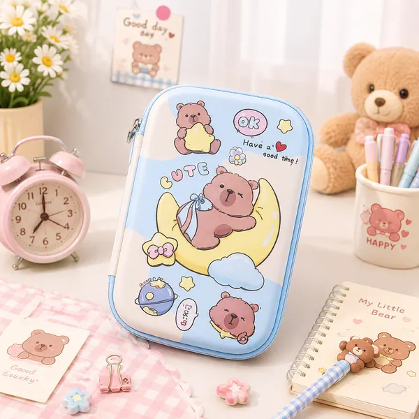 Blue_Eva_Hardshell_Cute_Bear_Print_Pencil_Case_For_Kids