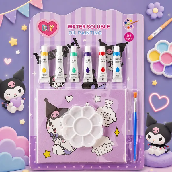 Multicolor_Water_Soluble_Oil_Painting_Diy_Art_Kit_With_Palette_For_Kids