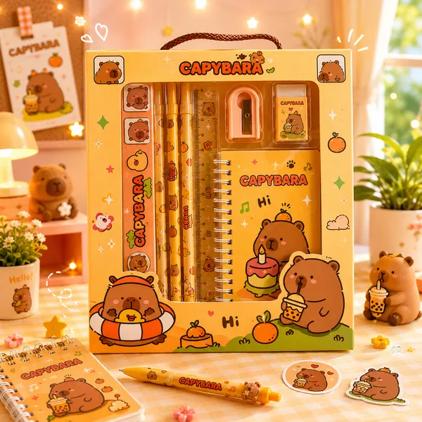 Inkberry_Multicolor_Capybara_Character_Stationery_Gift_Set_For_Kids