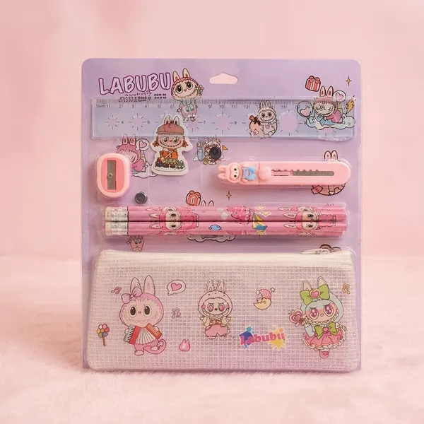 Pink_Labubu_Character_Stationery_Gift_Set_With_Ruler_Pencil_Case_Pen