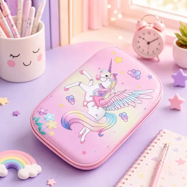 Pink_Eva_Hardshell_Unicorn_Printed_Pencil_Case_For_Girls