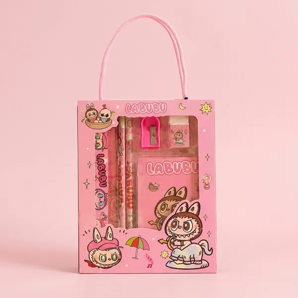 Pink_Labubu_Character_Stationery_Gift_Set_With_Notebook_And_Accessories