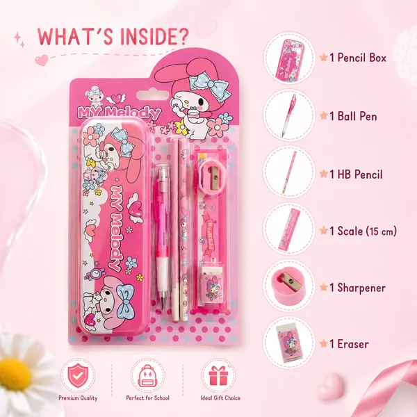 Pink_My_Melody_Character_Stationery_Gift_Set_For_Kids