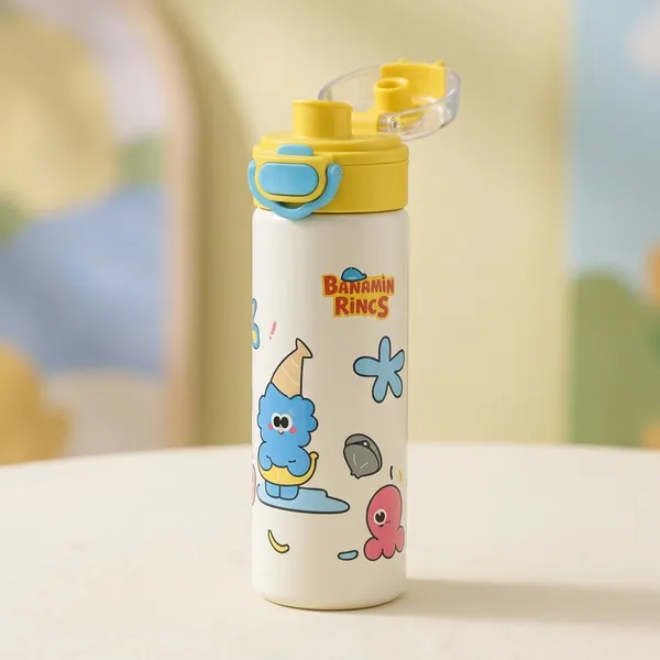 Multicolor_Stainless_Steel_Cartoon_Print_Insulated_Water_Bottle_For_Kids
